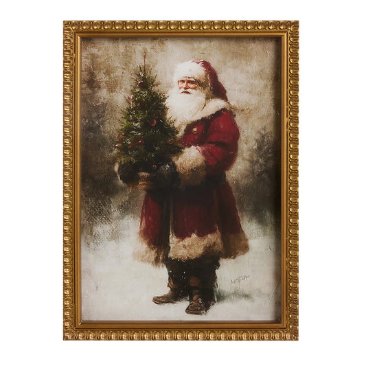 Christmas Traditional Santa Wall Art