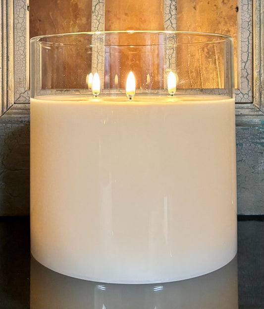 Ember Tri-Wick Candles 8” x 8”
