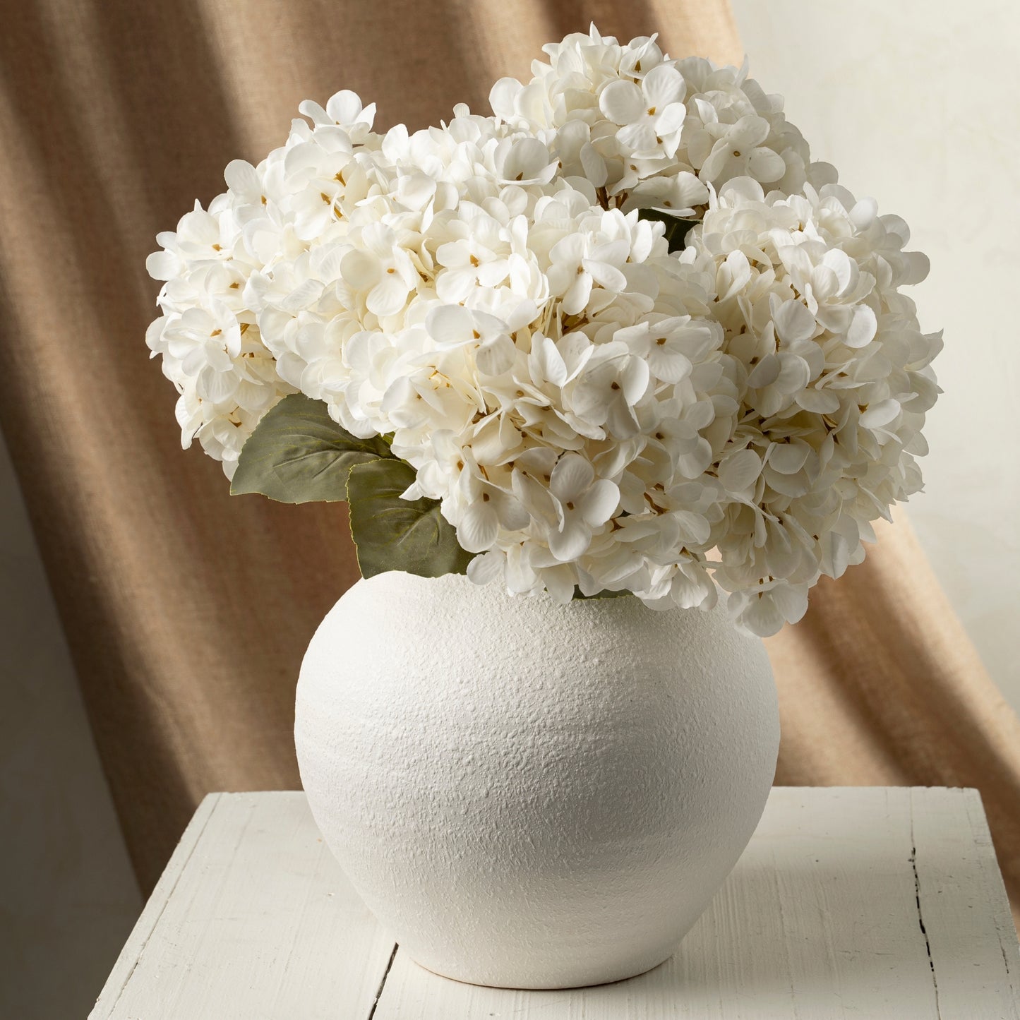 White Hydrangea Stem