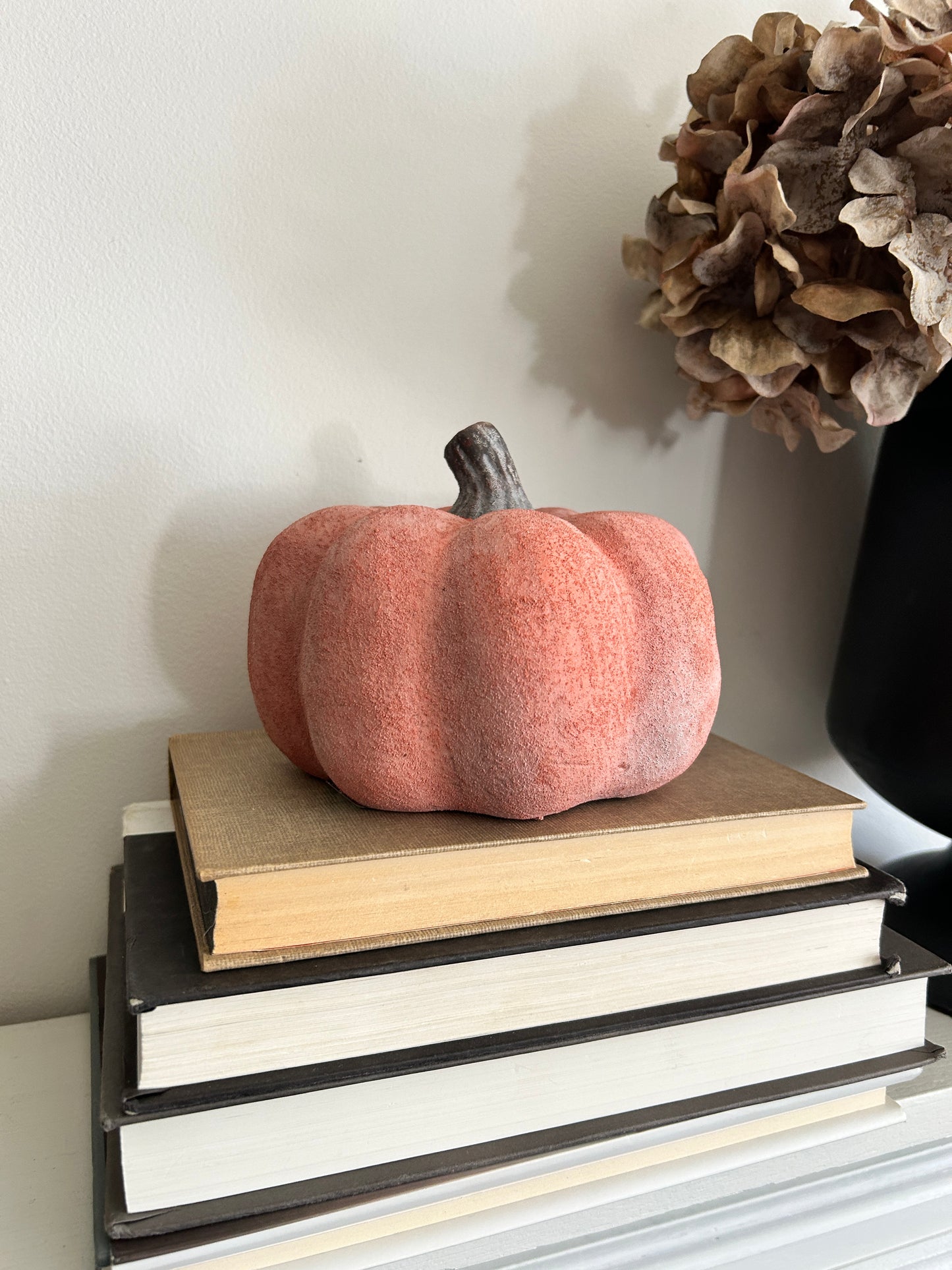 Small Ceramic Textured Fall Pumpkins