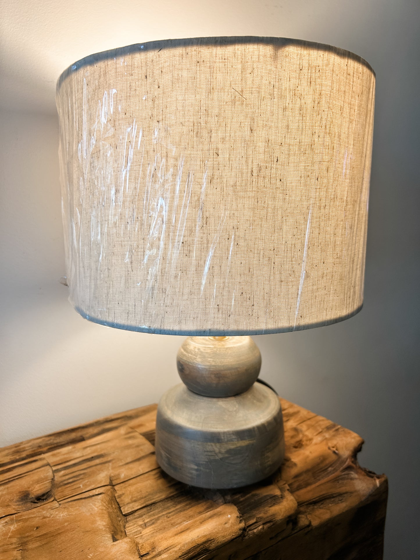 Mango Wood Mini Lamp