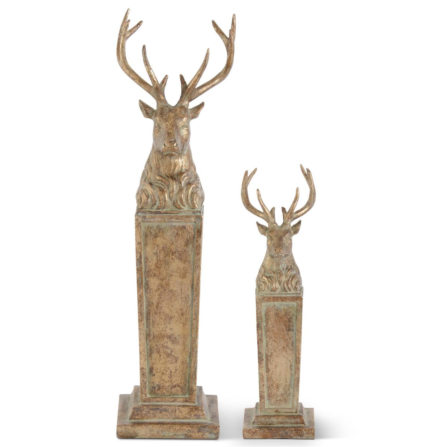 Reindeer Resin Pillars Assorted Sizes