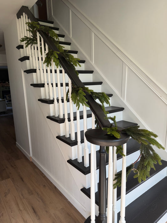 Real Touch Spruce Garland- 10'