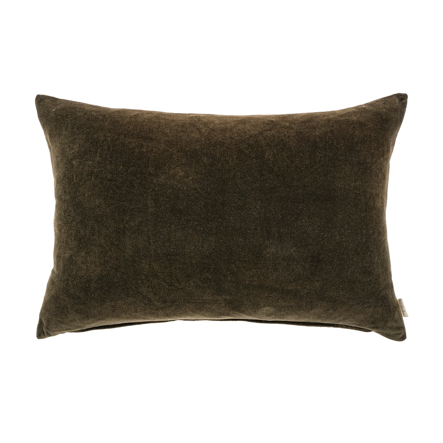 Midnight Green Vera Velvet Lumbar Pillow
