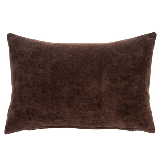 Sangria Vera Velvet Lumbar Pillow
