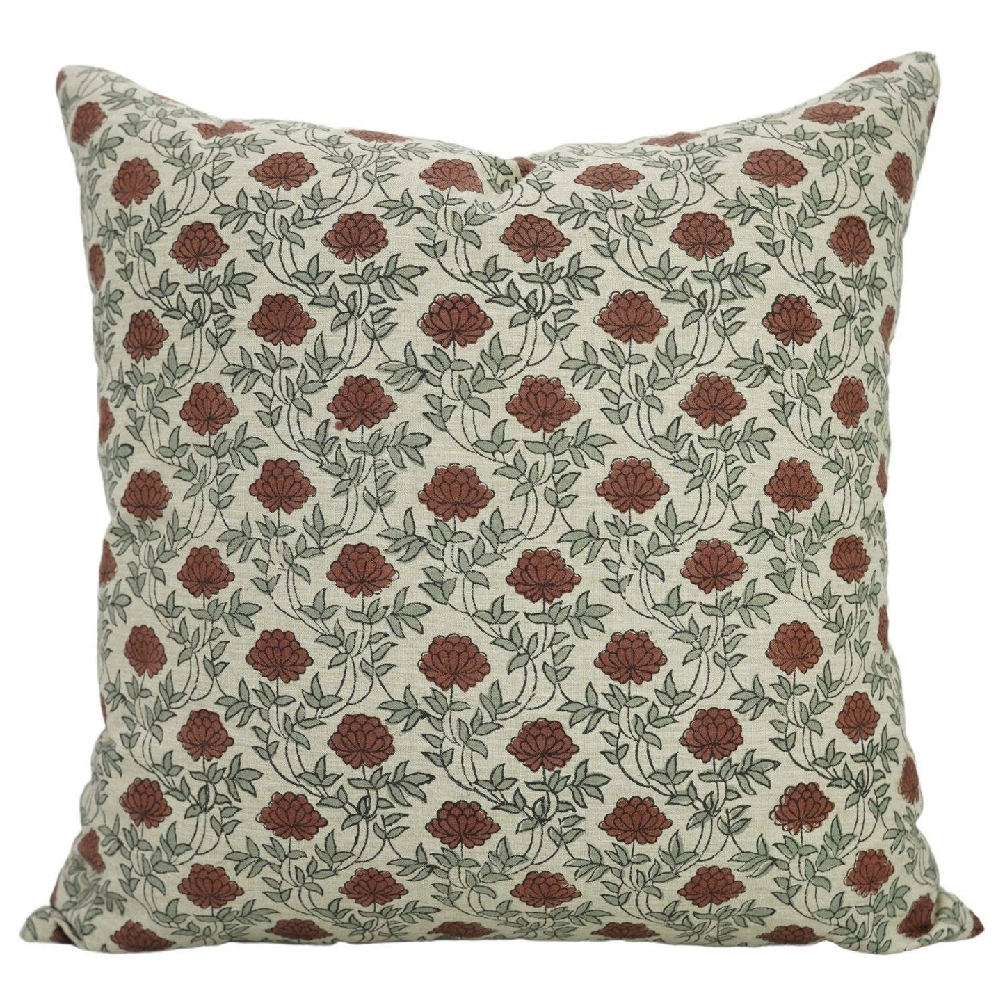 Gardenia Linen Blend Pillow Cover - 18X18