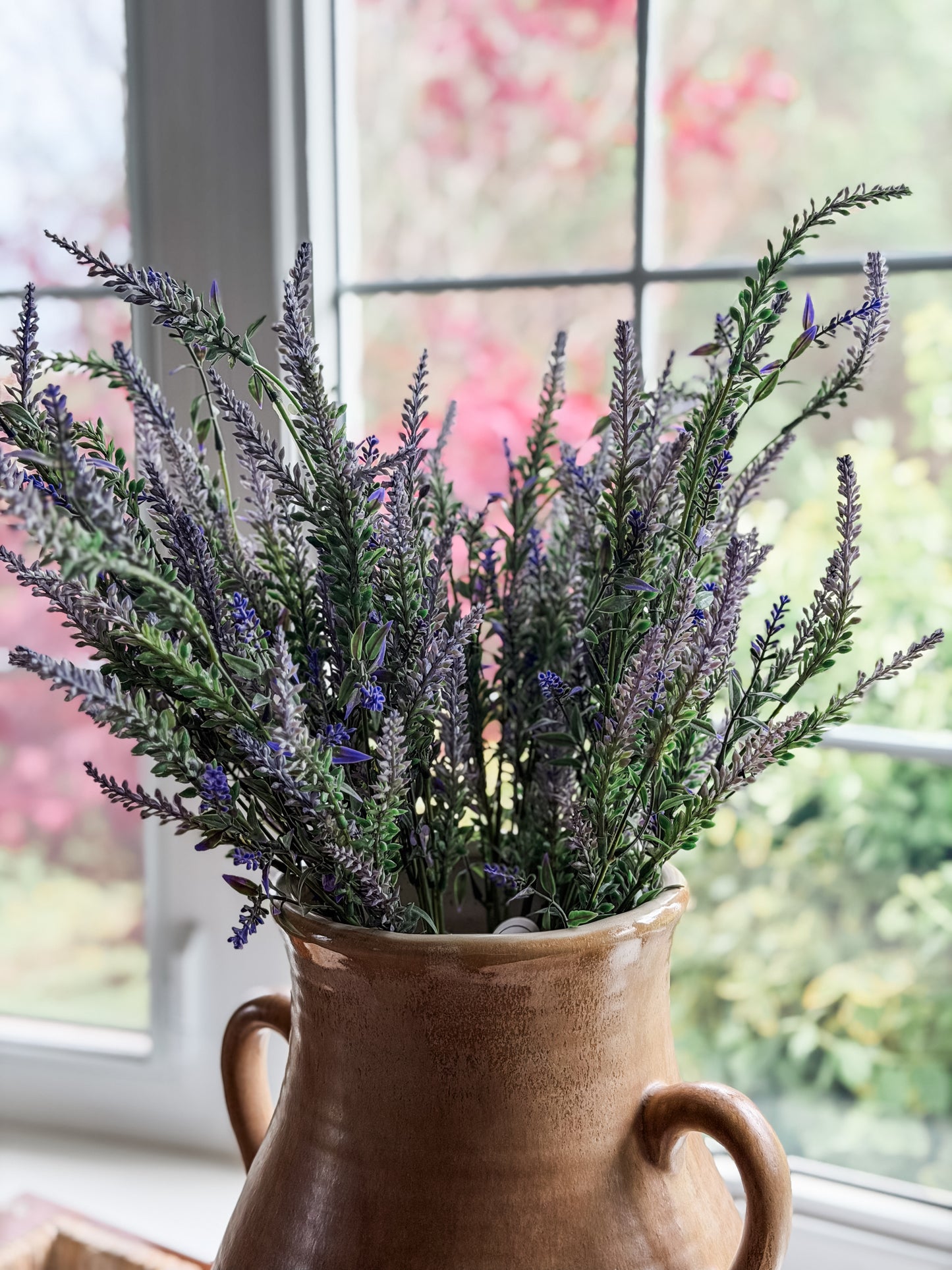 Faux Lavender Spray