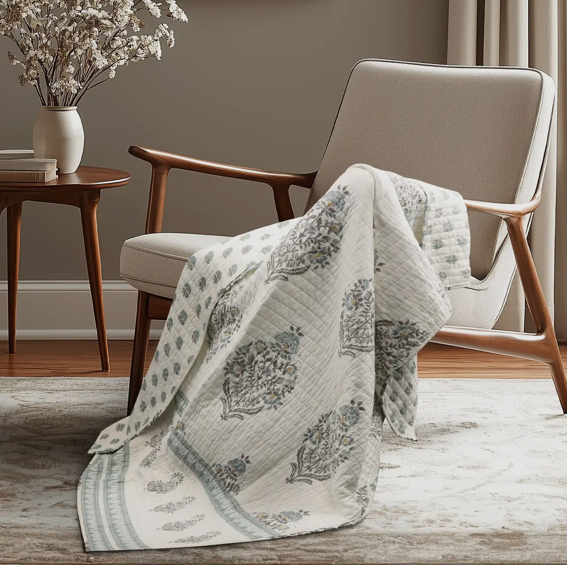 Kamira Spa Quilted Throw Blanket