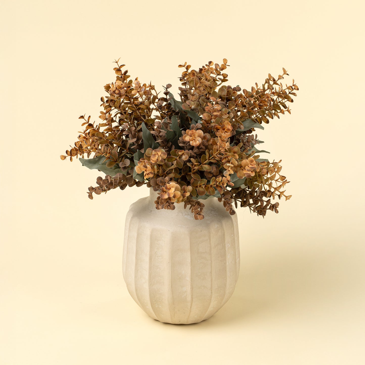 Russet Primrue Eucalyptus Mini Spray