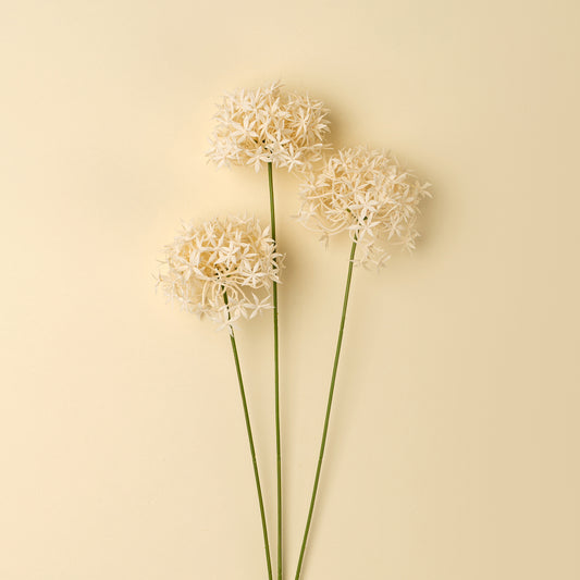 Champagne Allium Floral Stem