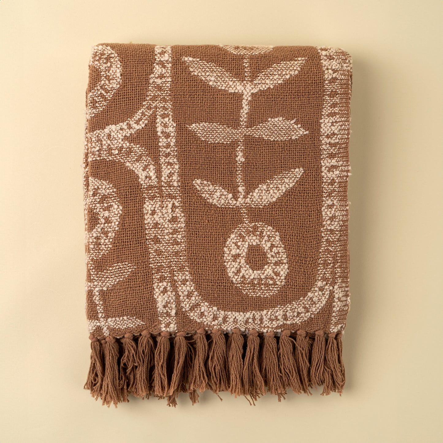 Rust Marigold Throw