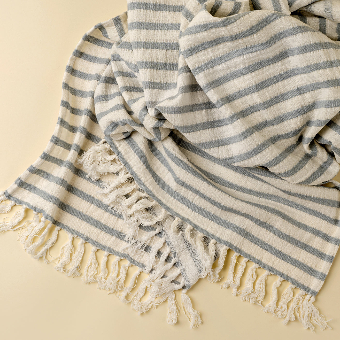 Blue Castaway Throw Blanket