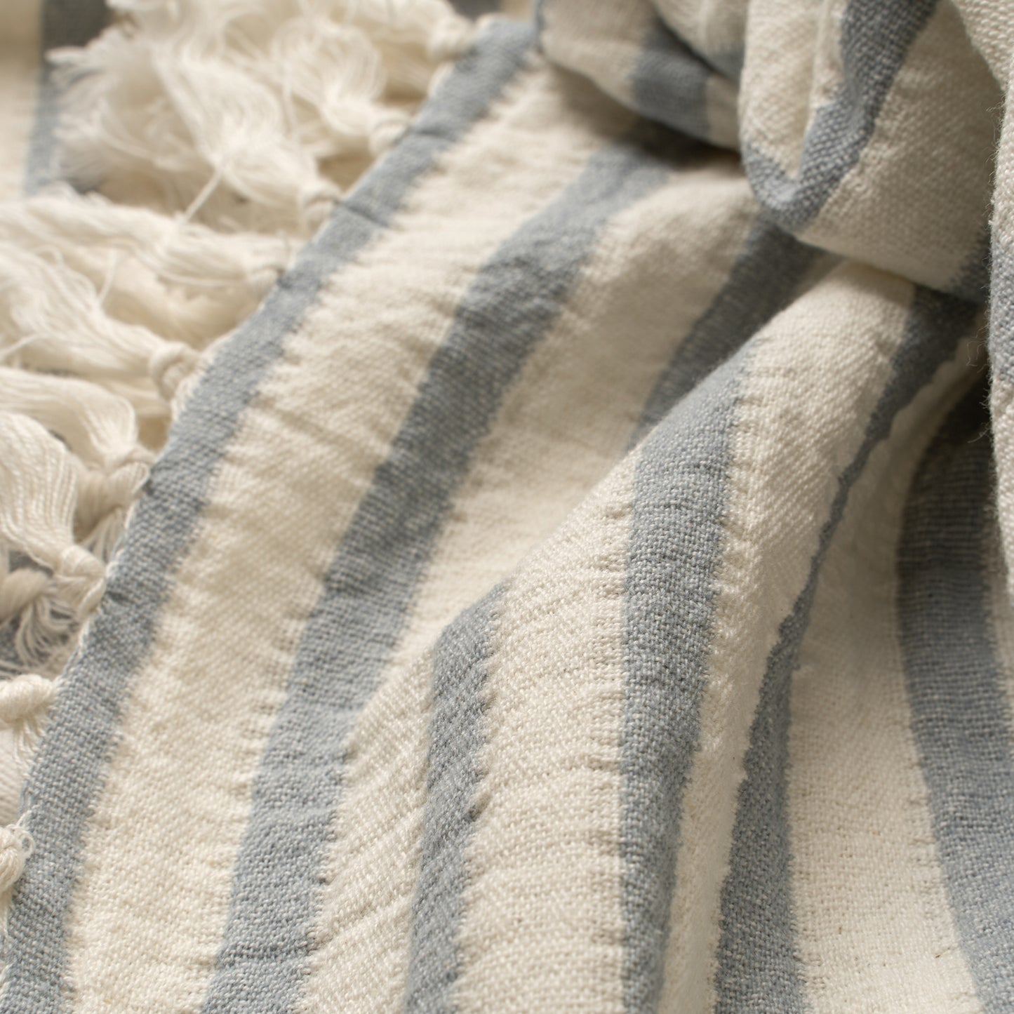 Blue Castaway Throw Blanket