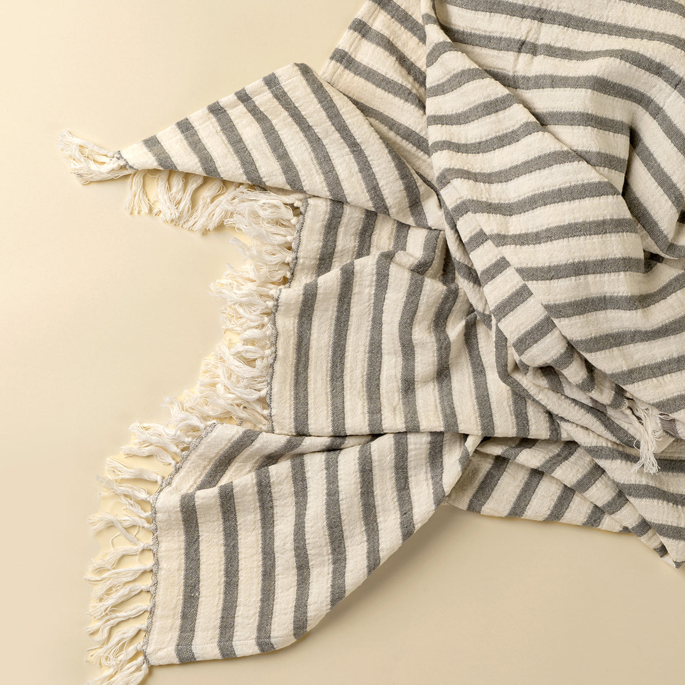 Slate Castaway Throw Blanket