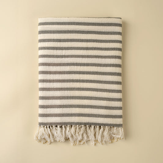 Slate Castaway Throw Blanket
