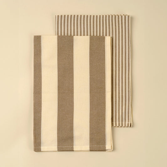 Stone Hampton Stripe Tea Towel Set