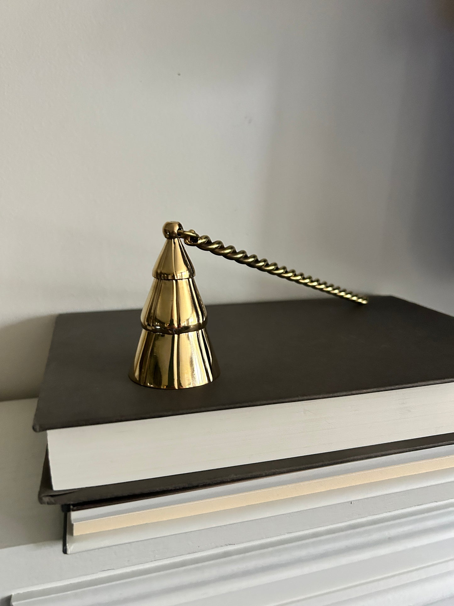 Christmas Tree Gold Candle Snuffer