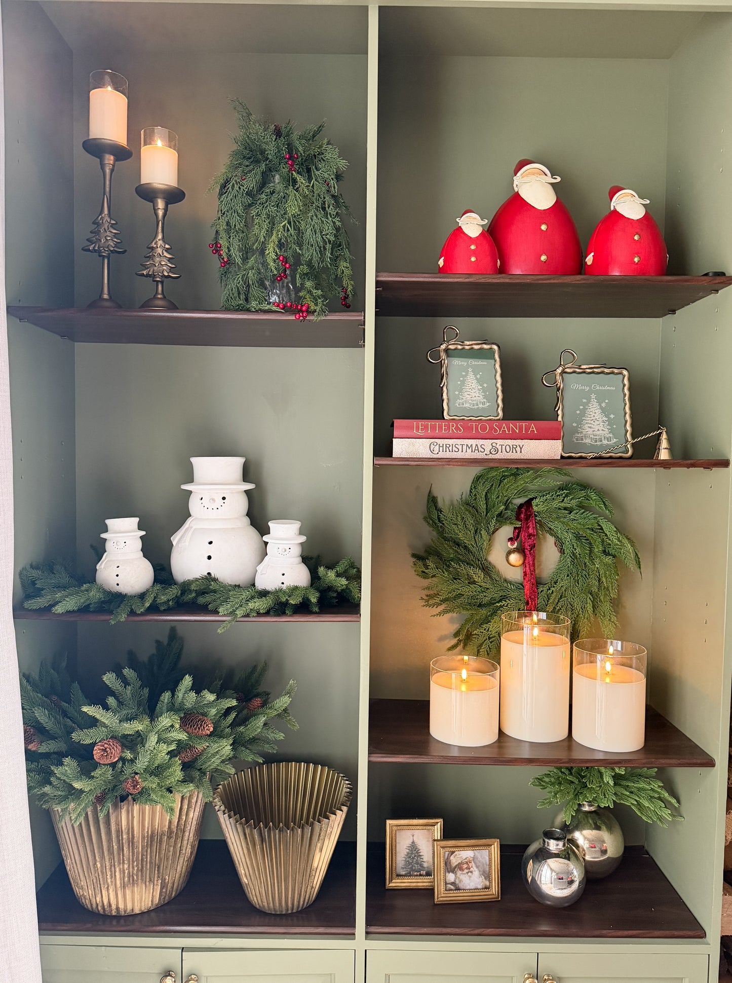 Large Terracotta Snowman