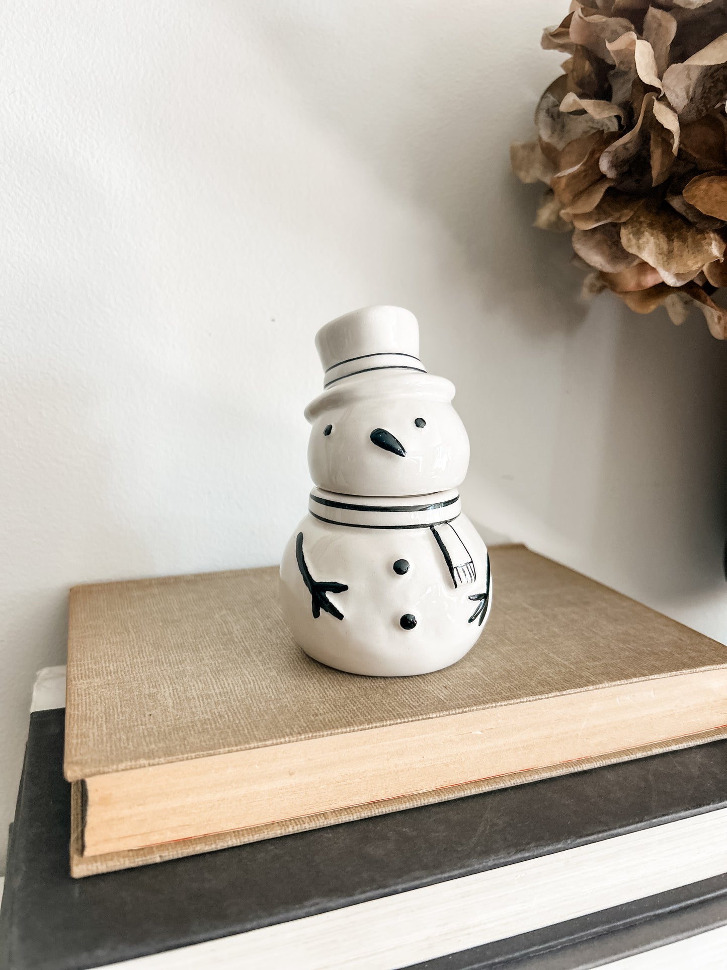 Stacked Snowman Salt & Pepper Set