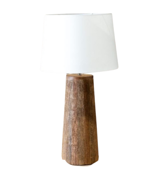 Mango Wood Table Lamp