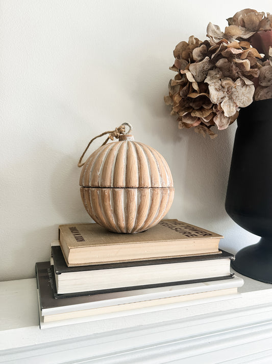 Ribbed Round Storage Object