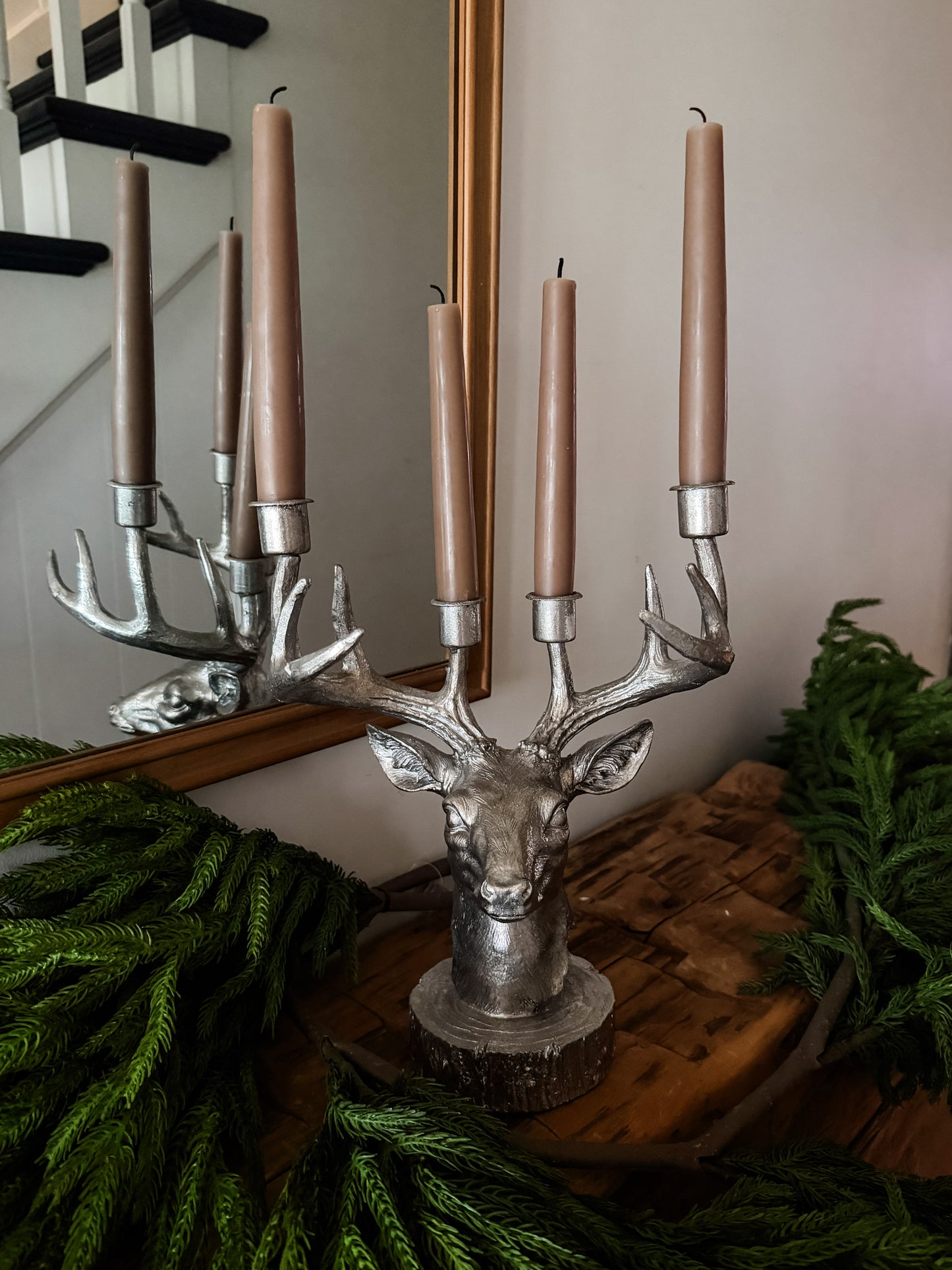 Stag Head Candelabra