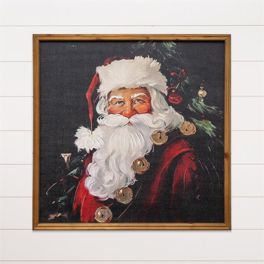 Classic Santa Framed Wall Art