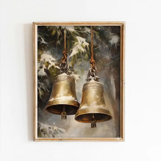 Christmas Bells Art Print (no frame)