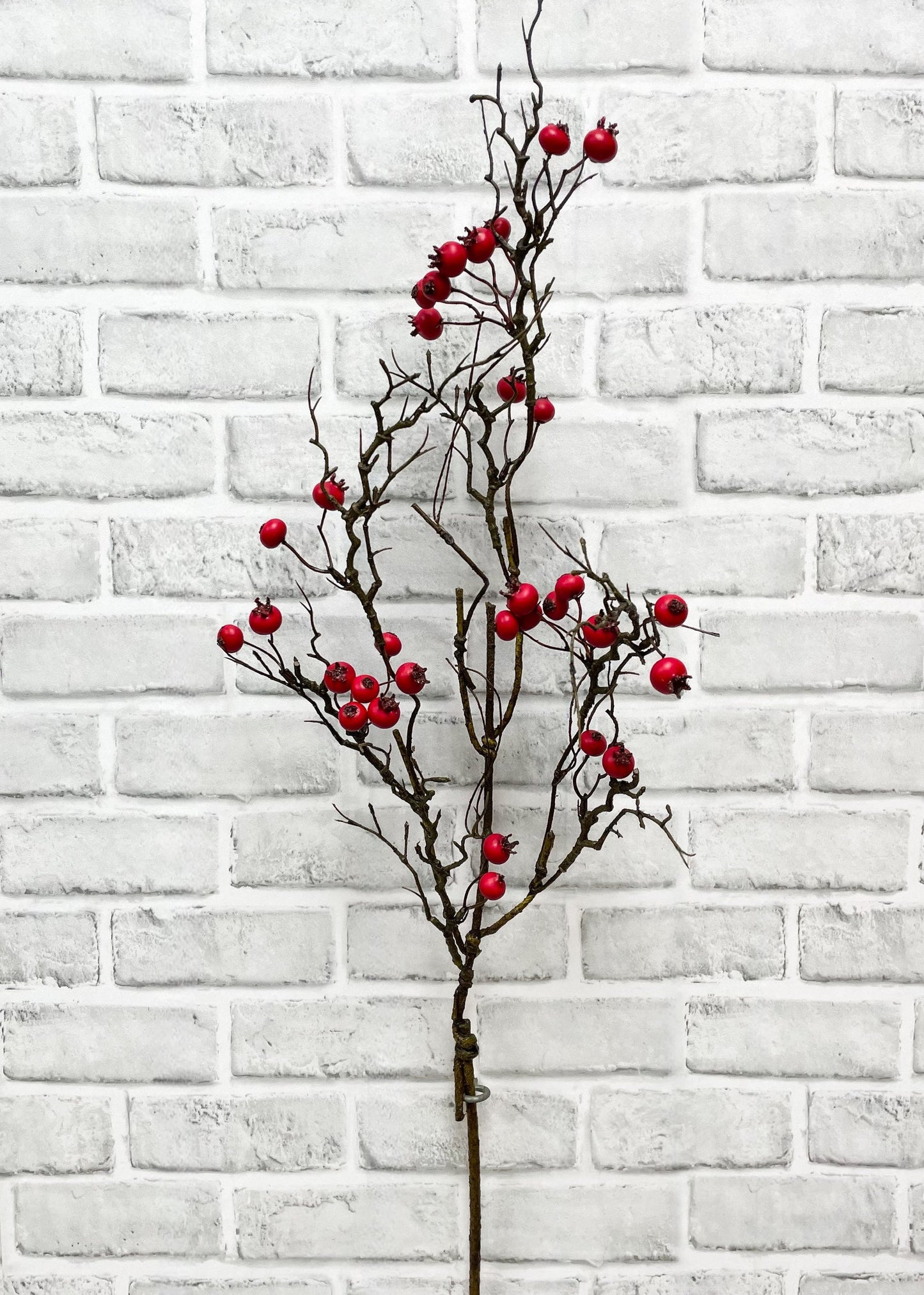 Weather Resistant Red Berry Matte Stem