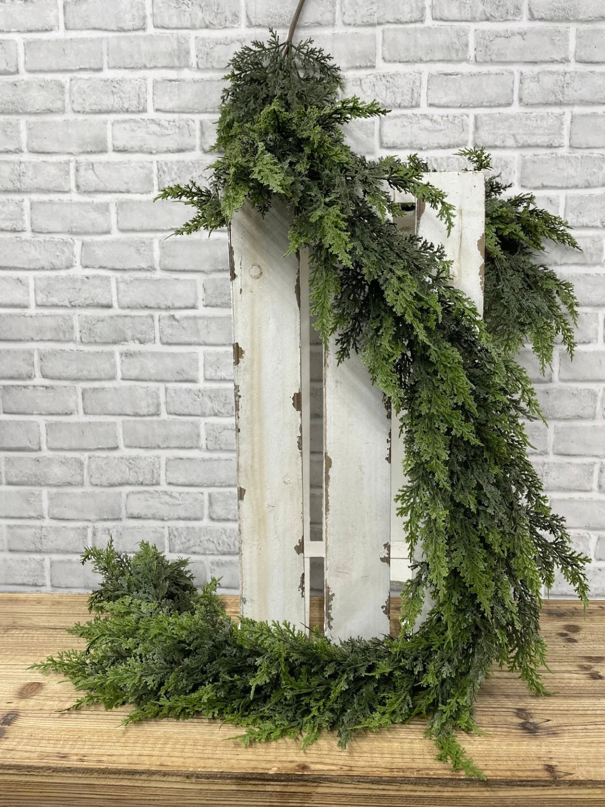 Real Touch Eastern Red Cedar Garland-108"