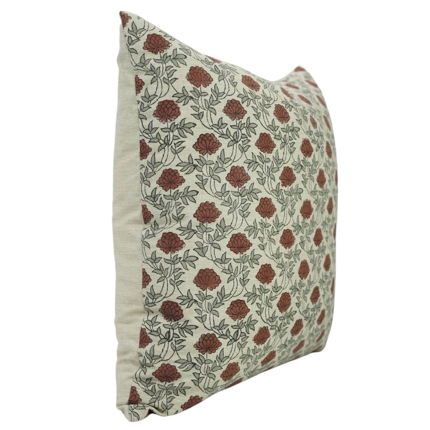 Gardenia Linen Blend Pillow Cover - 18X18