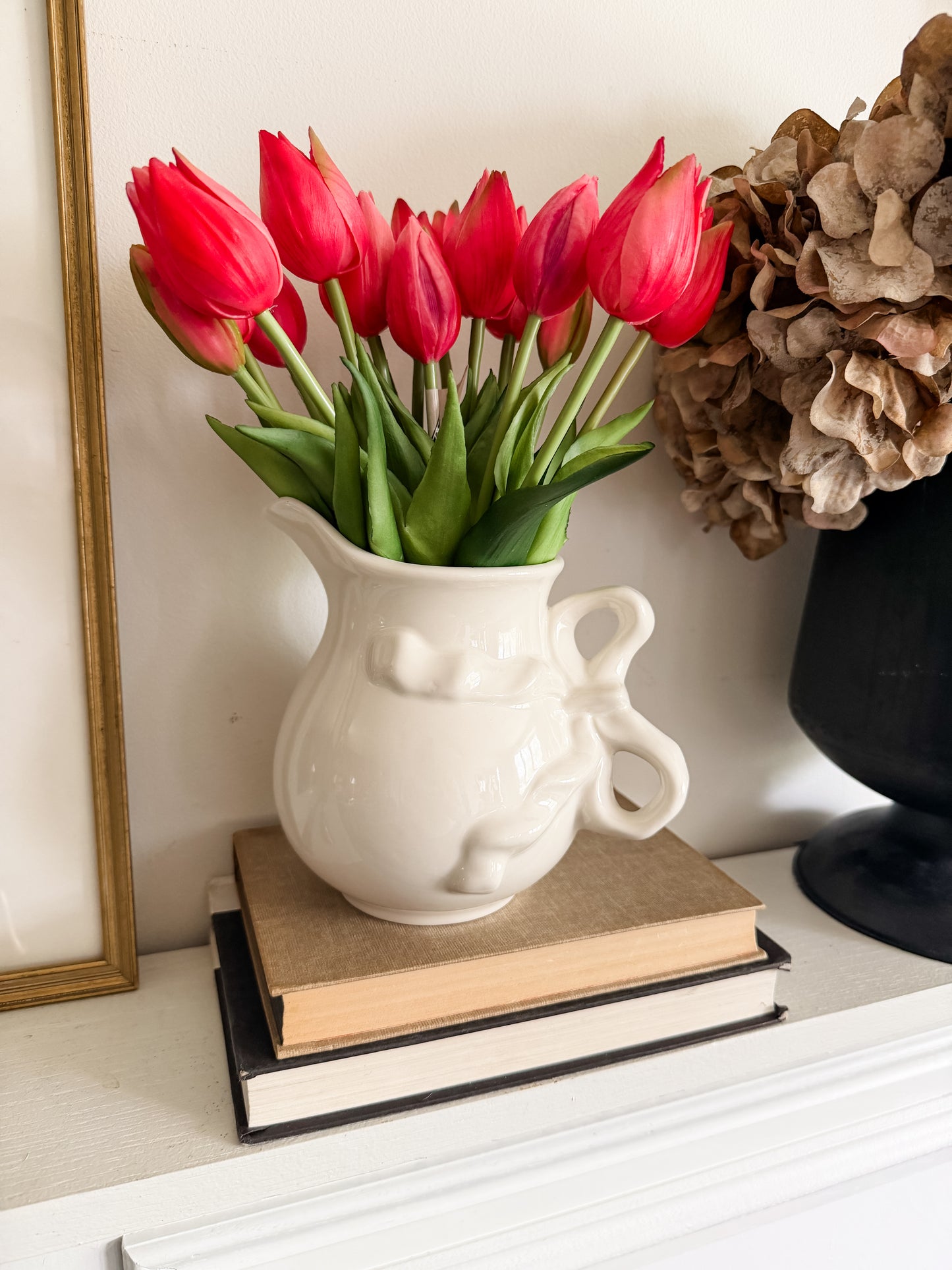 Bow Shaped Handle Pitcher