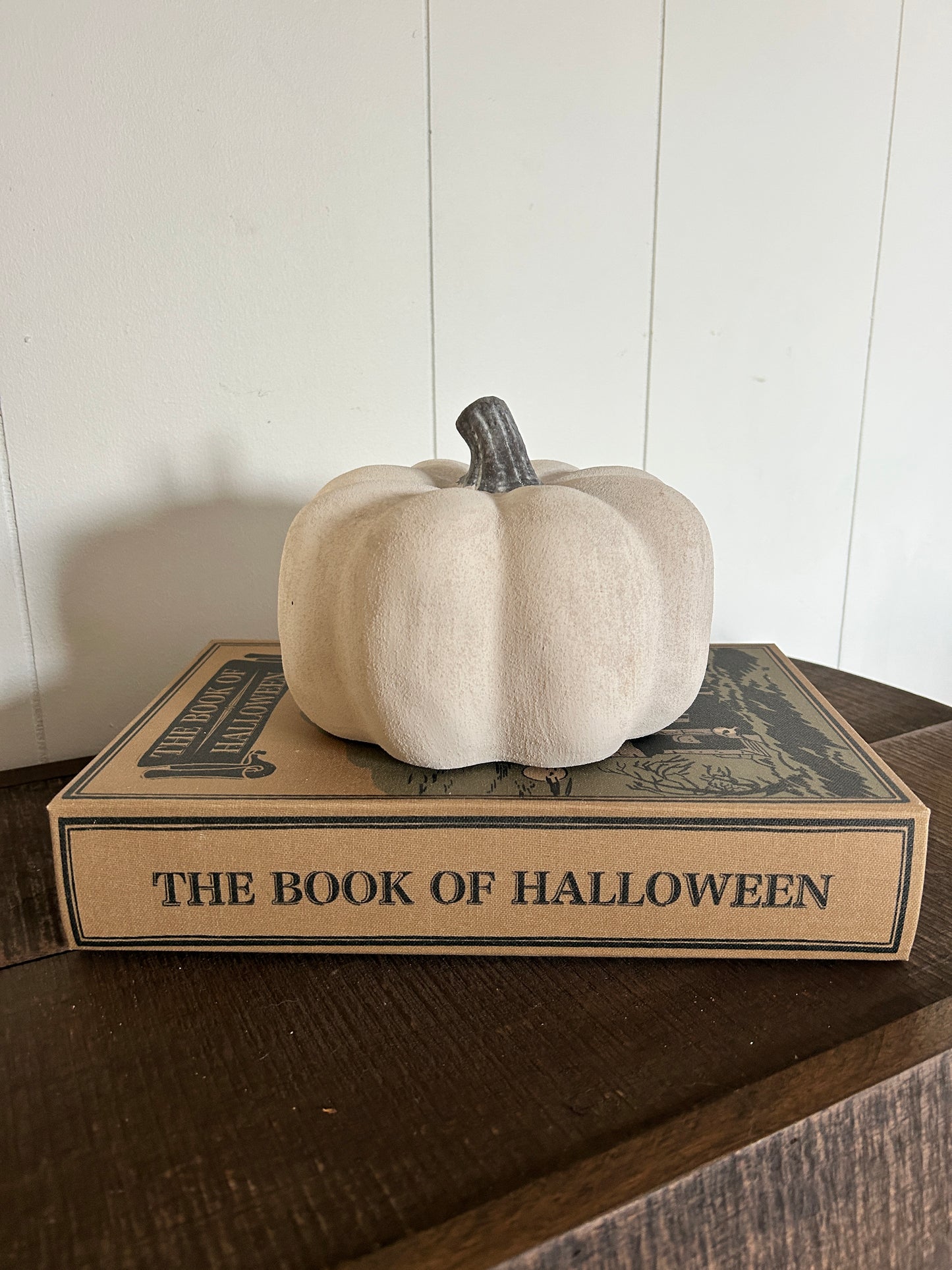 Medium Ceramic Textured Fall Pumpkins