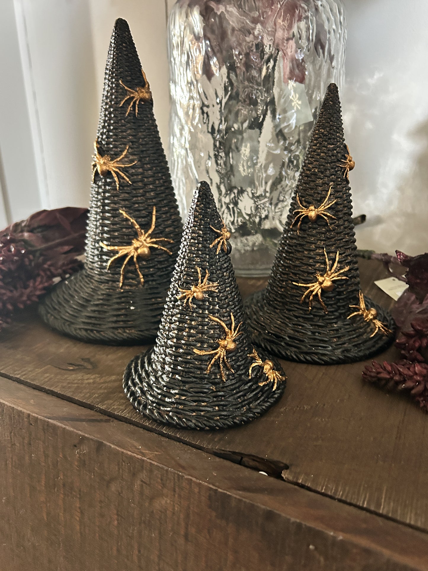 Resin Witch Hats Assorted