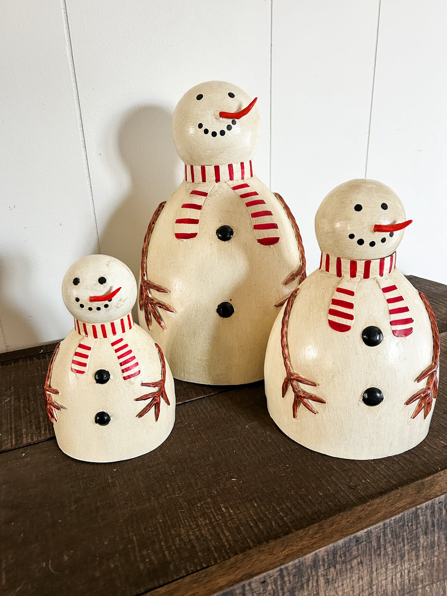 Metal Snowmen Assorted Sizes