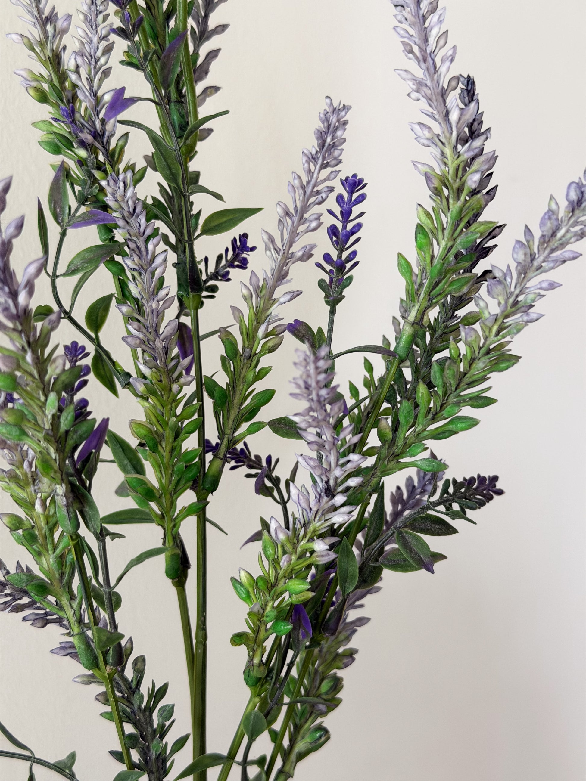 small faux lavender plant Faux Lavender Spray – Lake & London