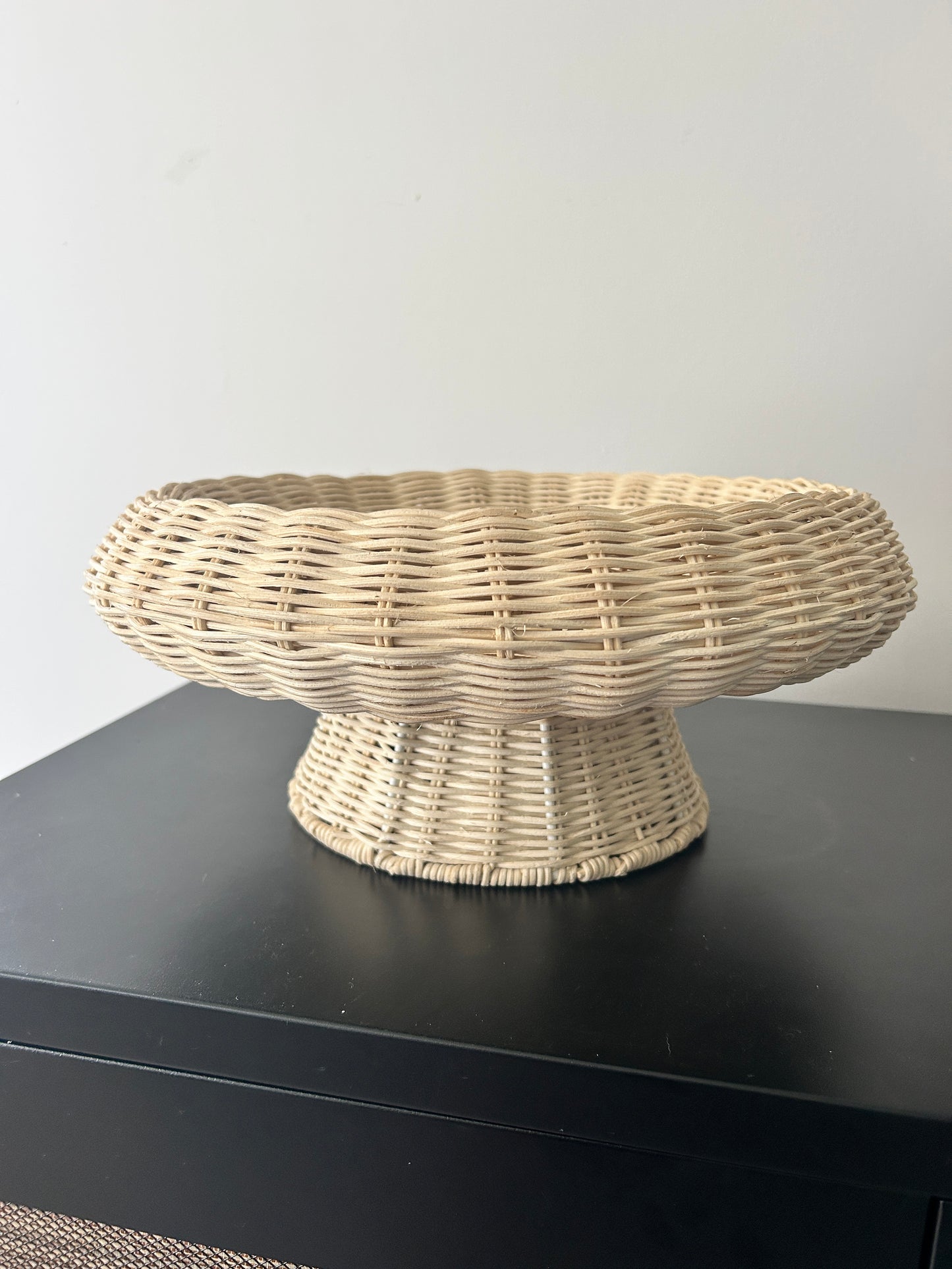 Hand Woven Rattan Fruit Bowl