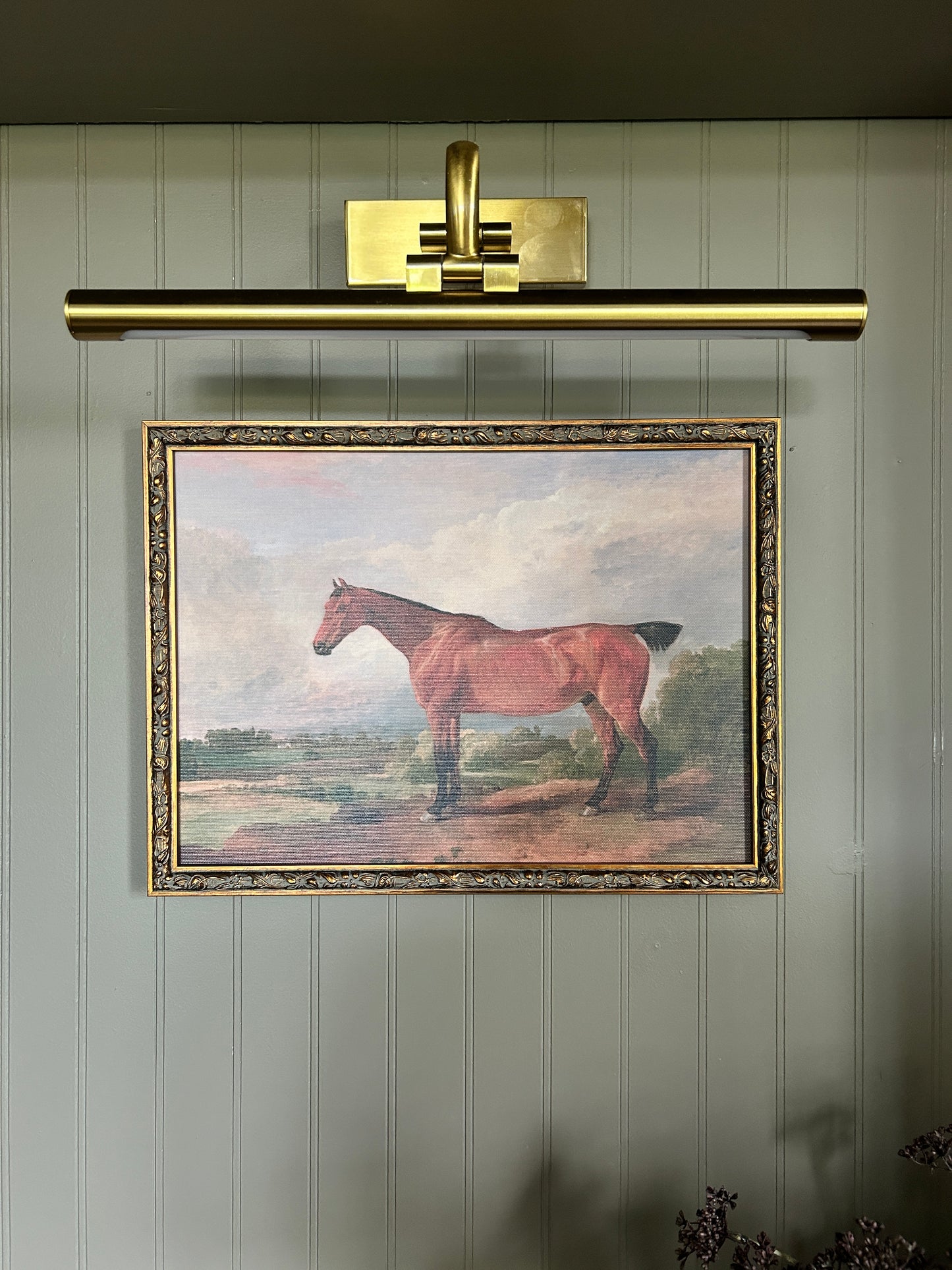 Equestrian Majesty Bronze Framed Art