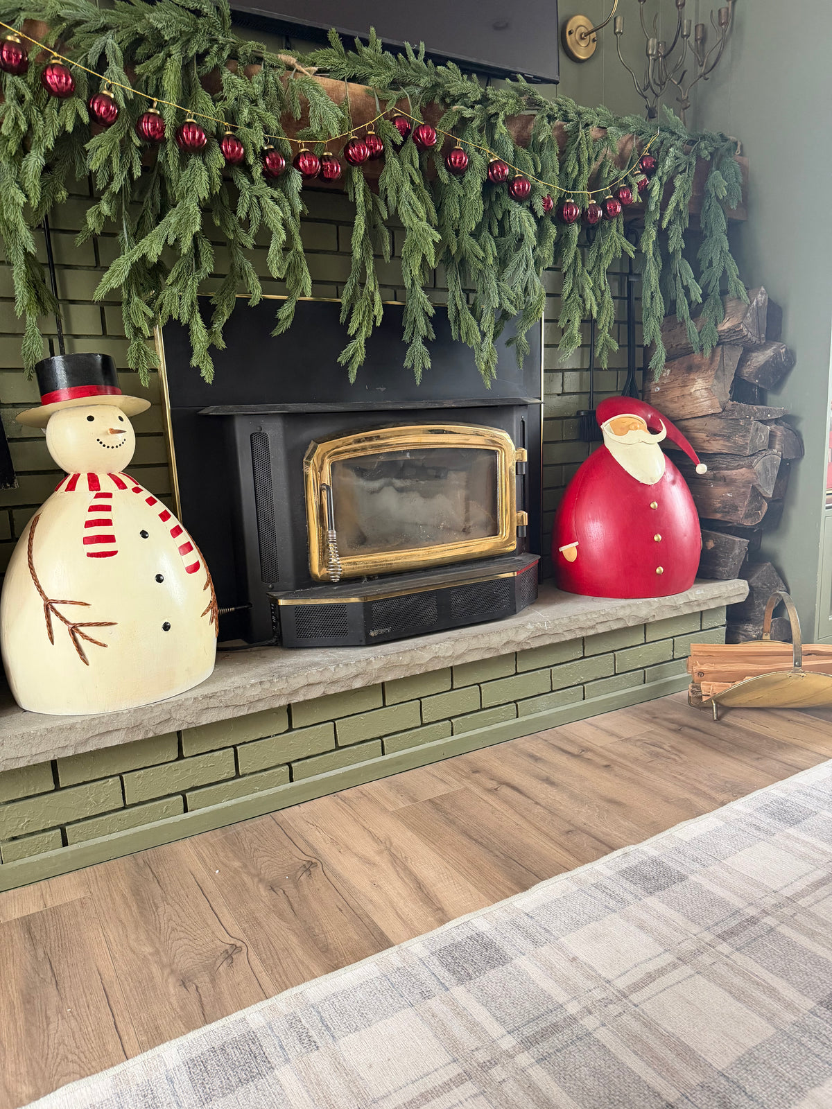 Whimsical Handpainted Santas- Assorted Sizes