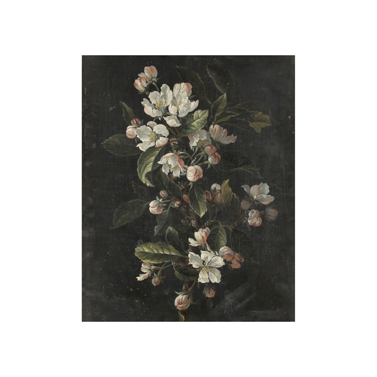 Dark Botanicals Vintage Art Print (no frame)