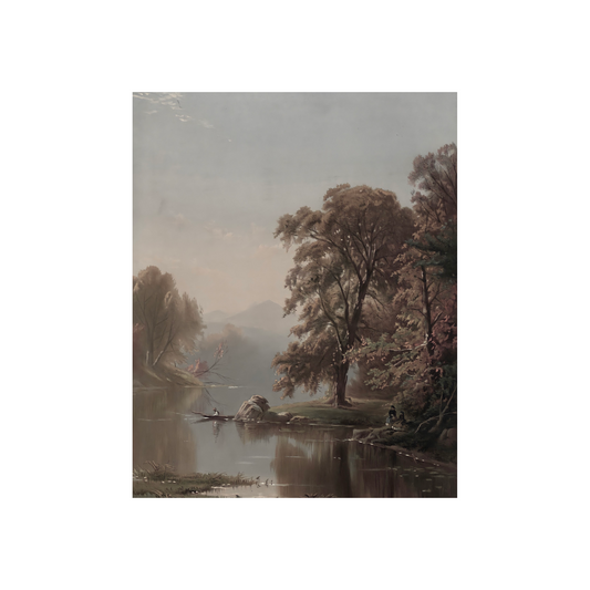 Autumn Lake Art Print (no frame)