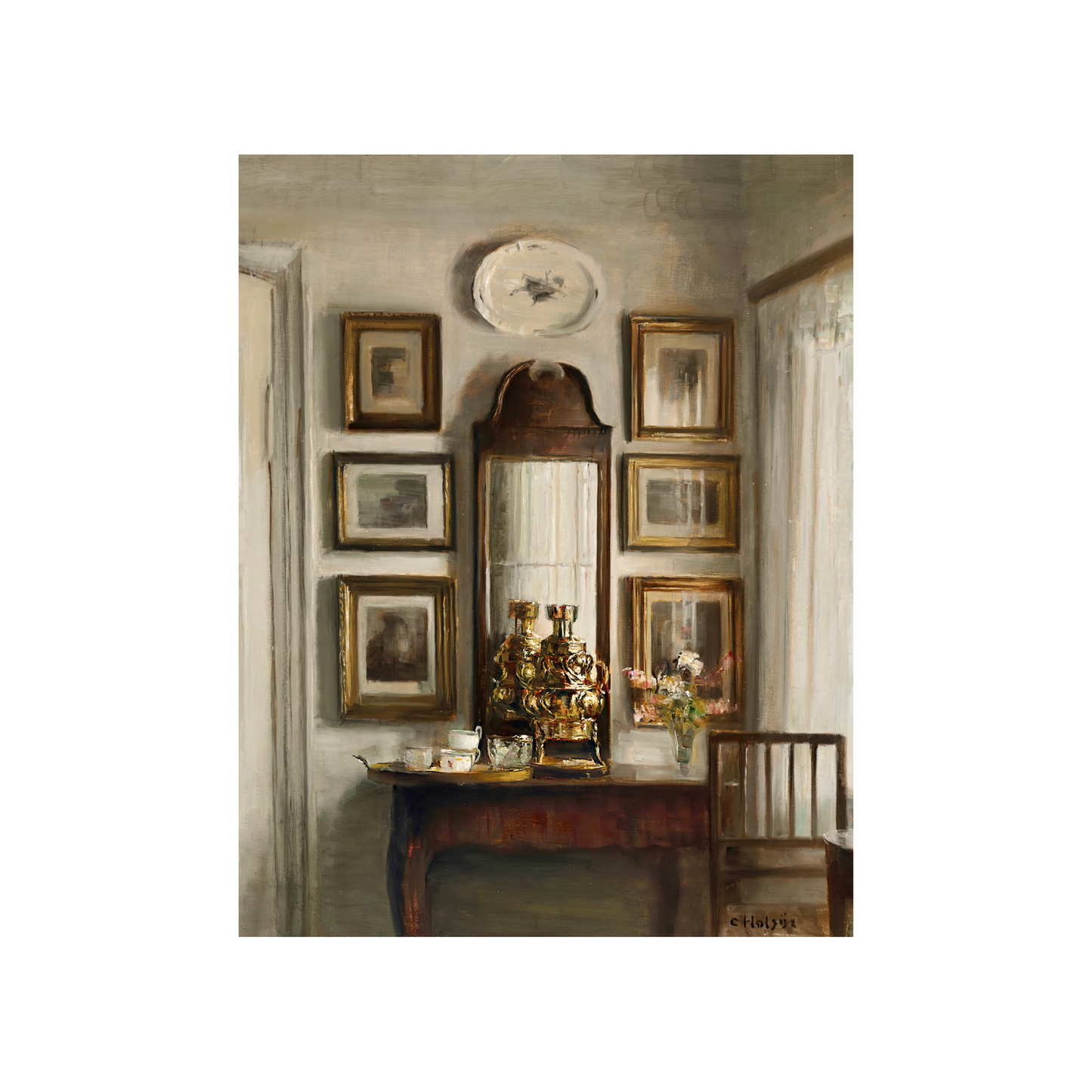 Gallery Wall Interiors Vintage Art Print (no frame)