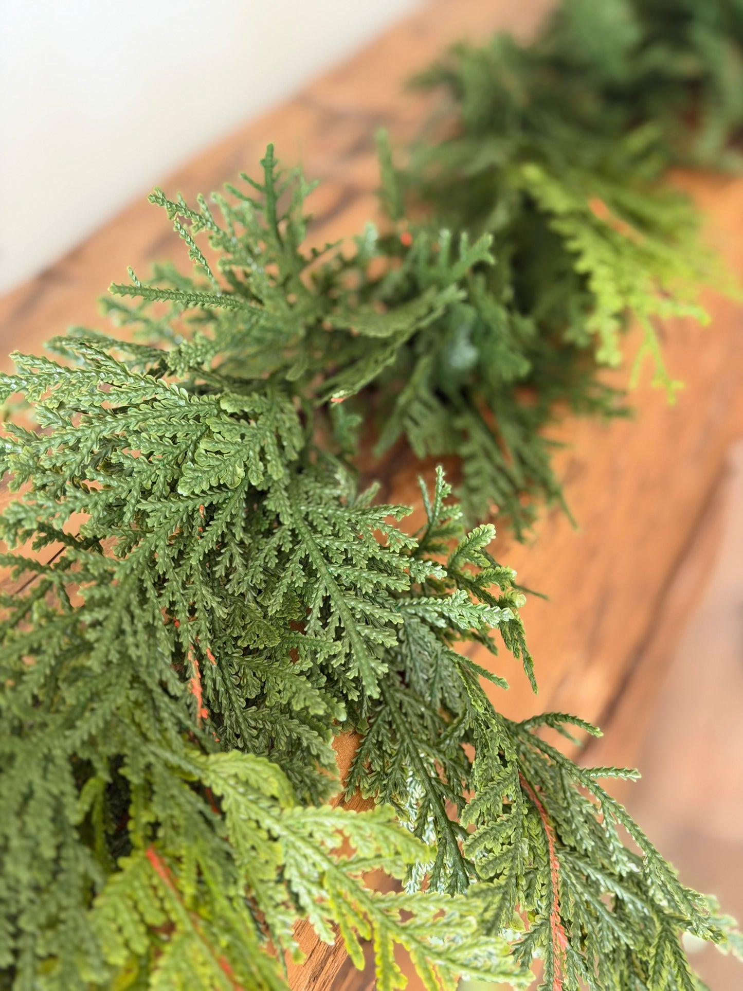 Real Touch Northern White Cedar Garland- 72"