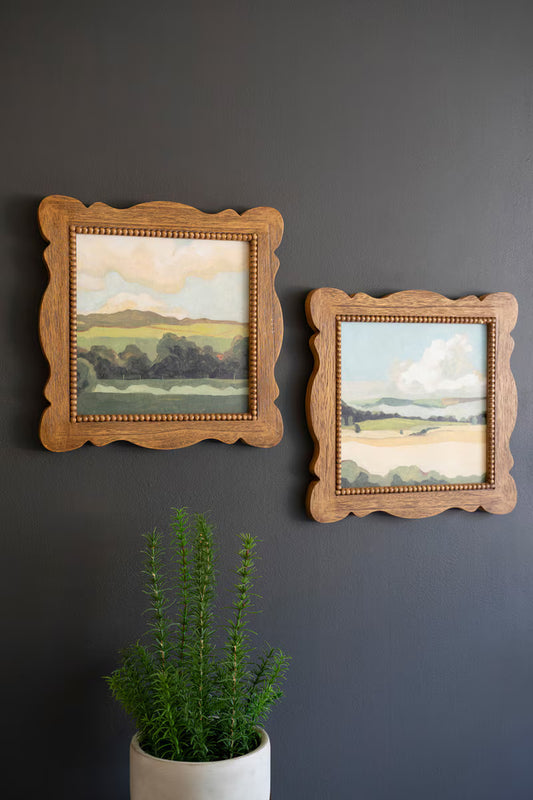 Acrylic Landscape Framed Paintings Assorted