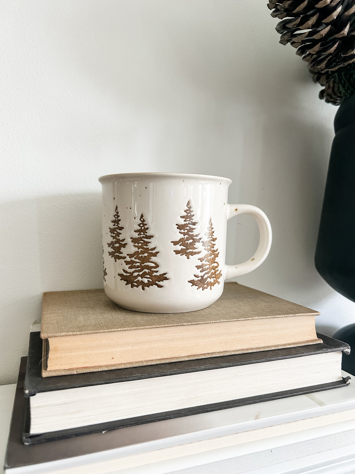 Evergreen Forest Stoneware Mug