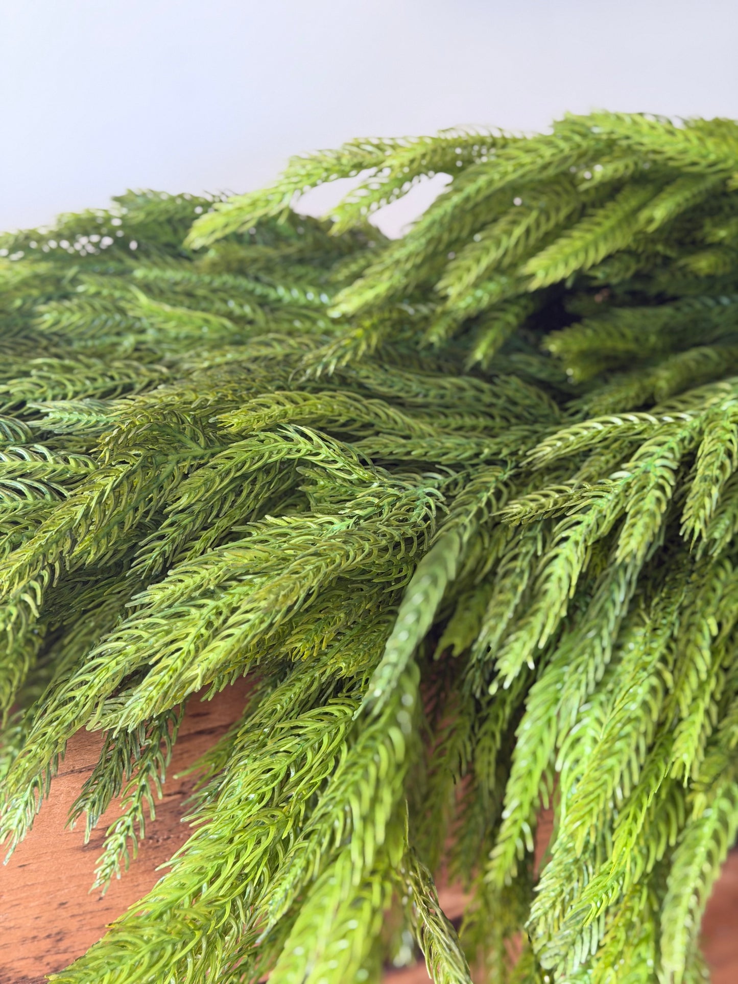 Real Touch Deluxe Thick Norfolk Pine Garland