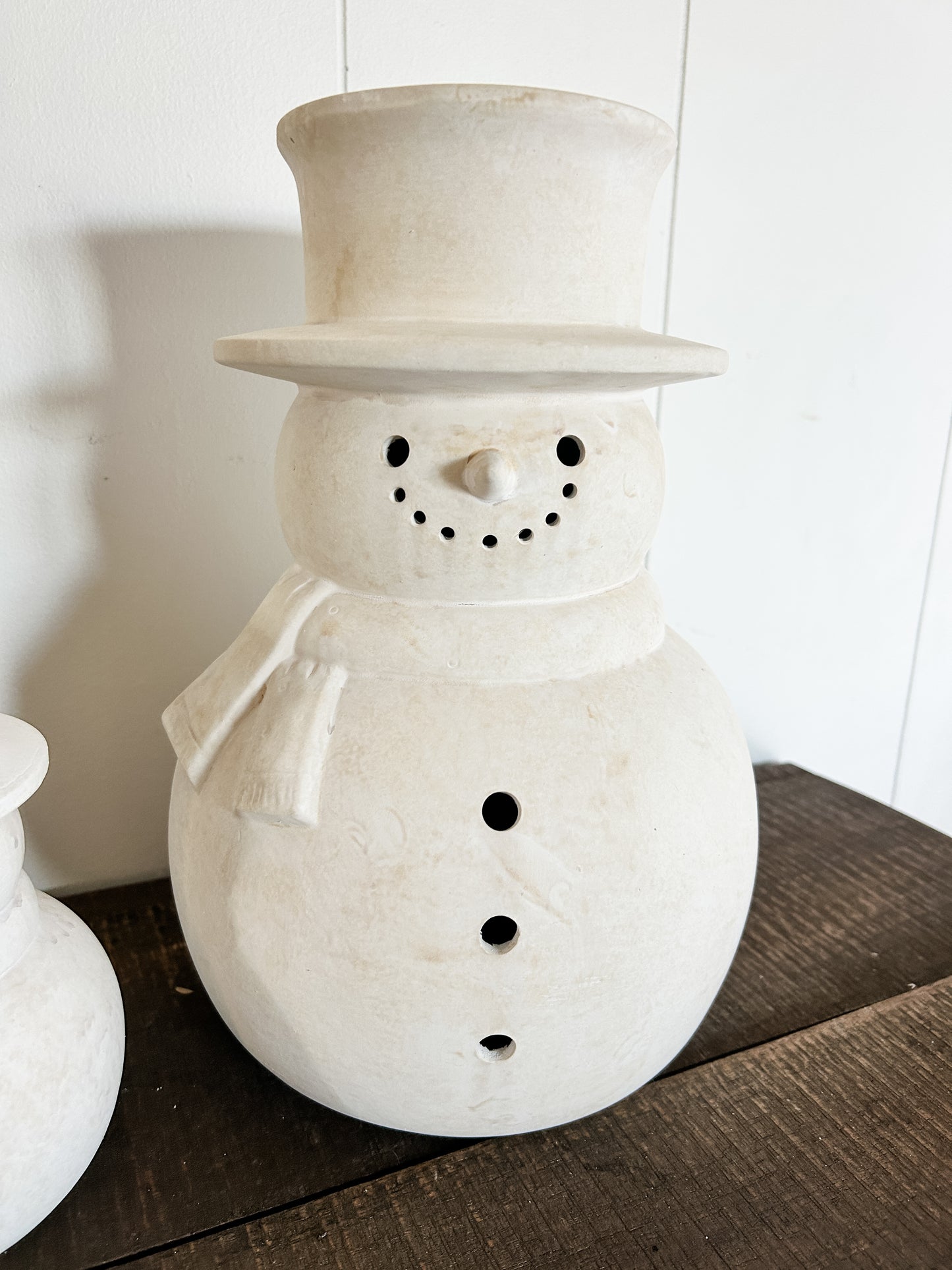 Large Terracotta Snowman