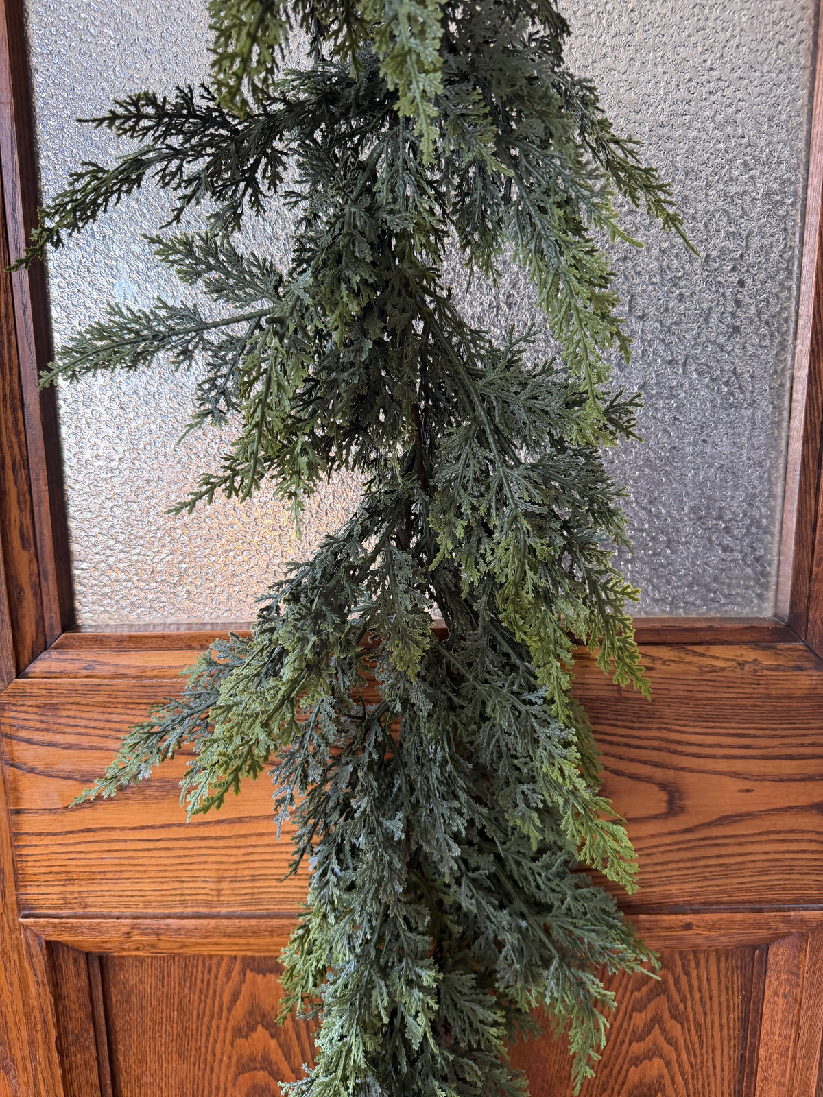 Real Touch Eastern Red Cedar Garland-108"