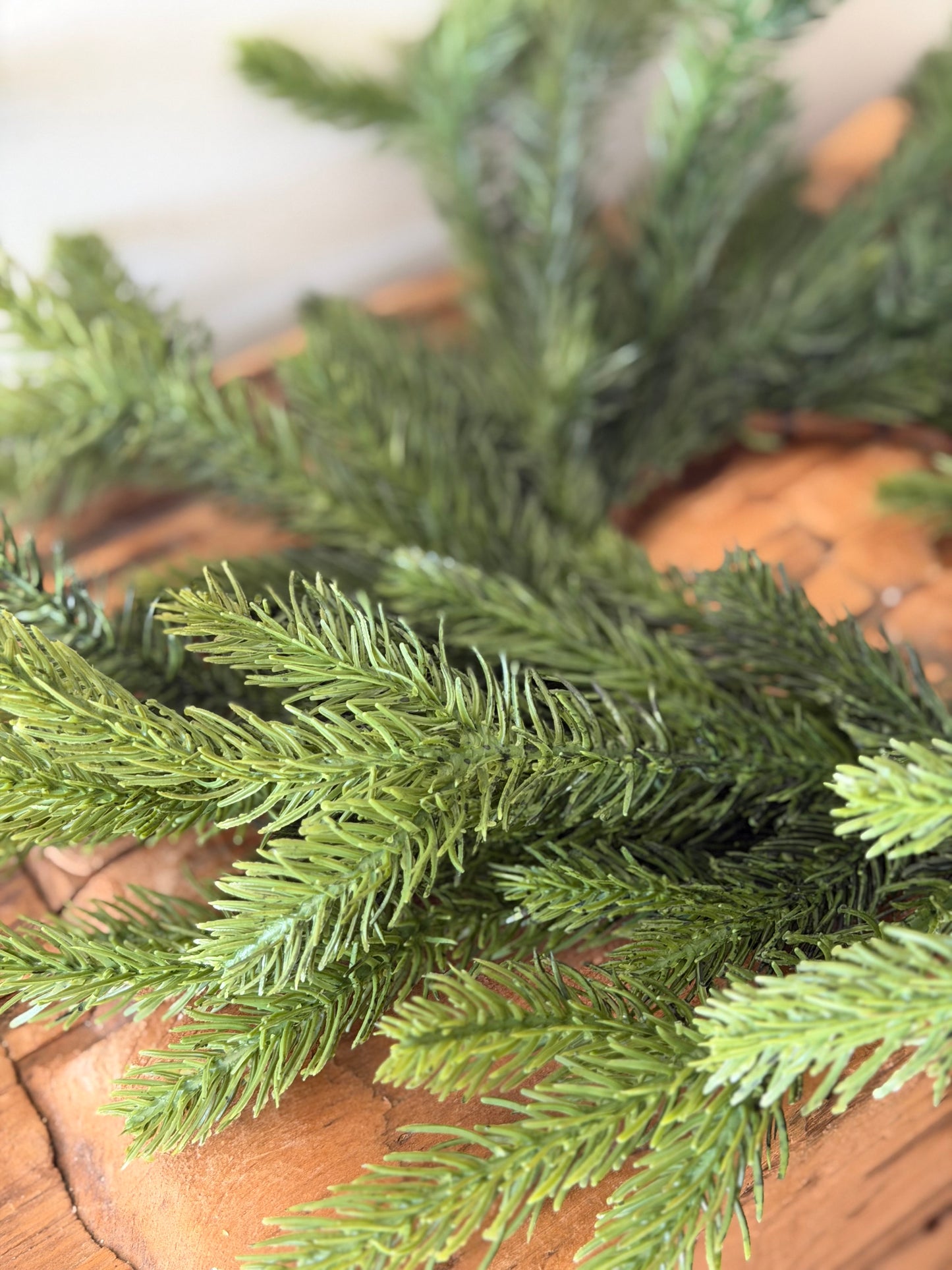 Real Touch Spruce Candle Ring