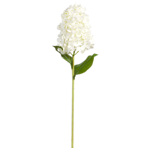 White Real Touch Paniculata Hydrangea Stem